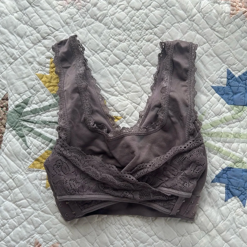 Dusty purple bralette - Picture 2 of 3